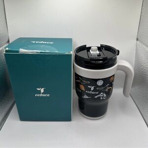Black and White Travel Mug
